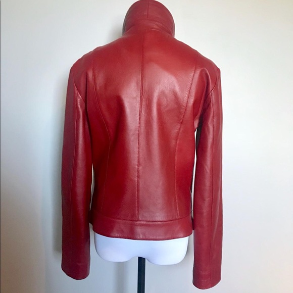 Amazing 50s Vibe Retro Leather Jacket - Picture 8 of 12